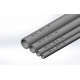 Dux Secura Grey Polybutene Pipe 12mm x 5m Straight - N2PS5